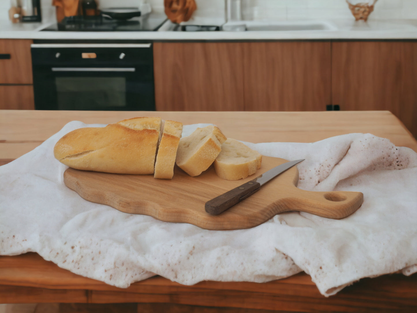 Planches à découper faites à la main dans différents modèles