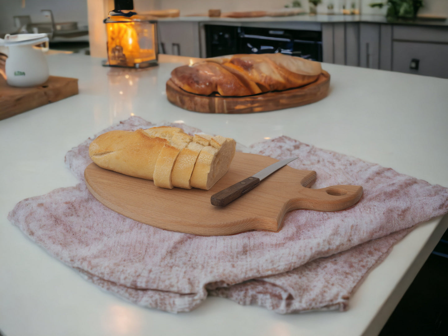 Planches à découper faites à la main dans différents modèles