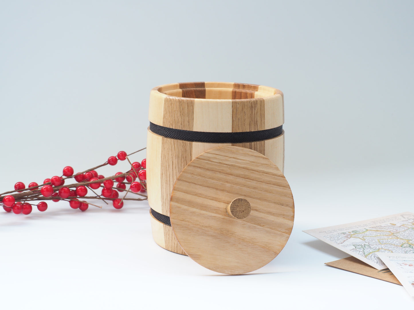 Storage jars, barrel-shaped, dark