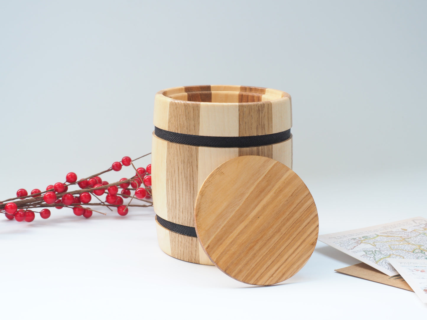Storage jars, barrel-shaped, dark
