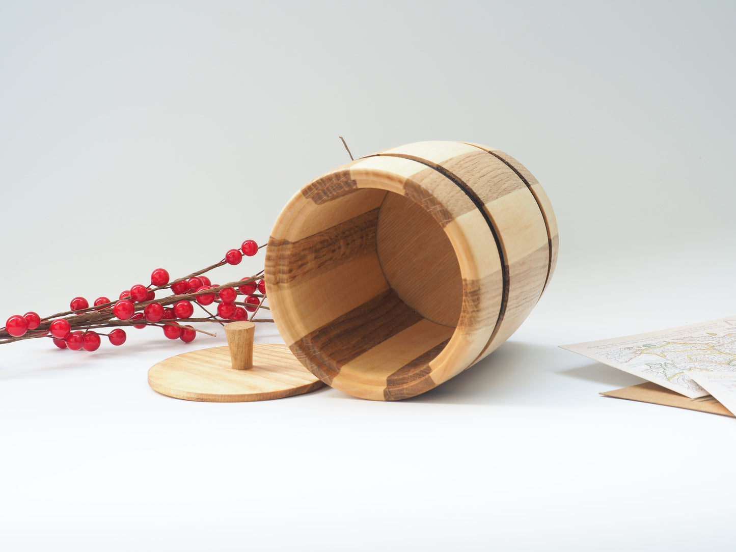 Storage jars, barrel-shaped, dark