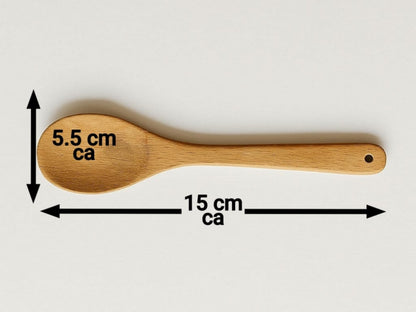 Küchenutensilien Holz Set – Küchenhelfer im Besteck Kasten – Geschenk für Frauen & Mama – Landhaus Deko, Zero Waste