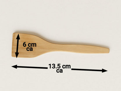 Küchenutensilien Holz Set – Küchenhelfer im Besteck Kasten – Geschenk für Frauen & Mama – Landhaus Deko, Zero Waste