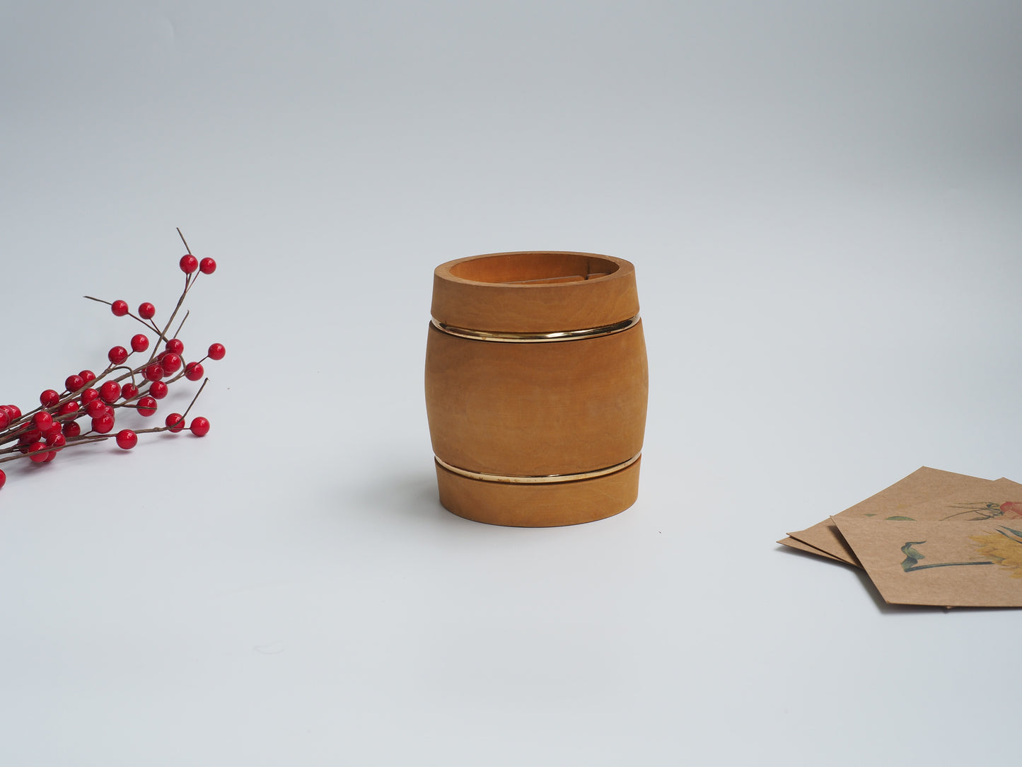Storage jars, barrel-shaped, dark