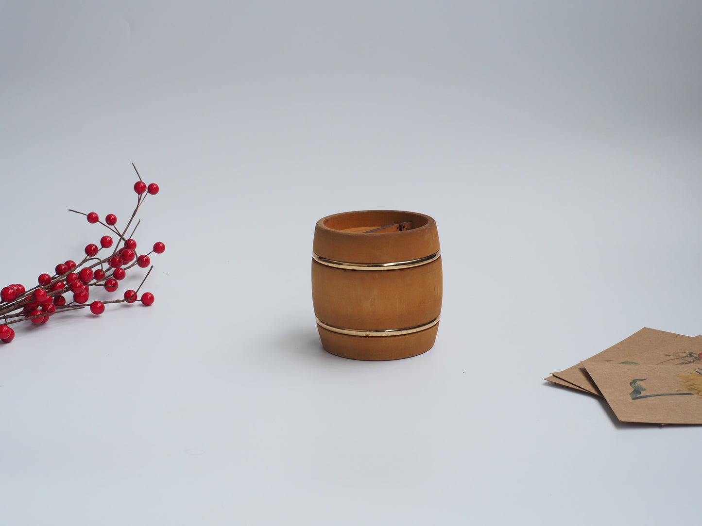 Storage jars, barrel-shaped, dark