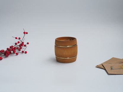 Storage jars, barrel-shaped, dark