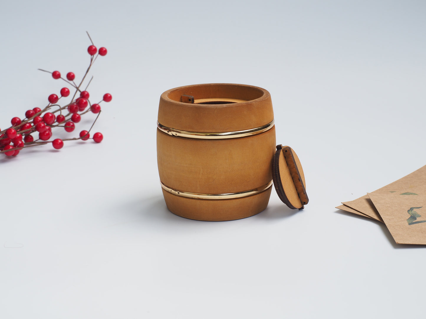 Storage jars, barrel-shaped, dark