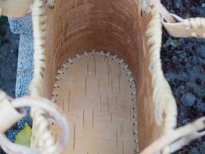 Sac en bois avec poignée pratique et esthétique : un cadeau plein de sens, de rangement et de décoration à la fois