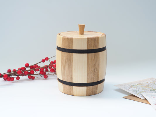 Storage jars, barrel-shaped, dark