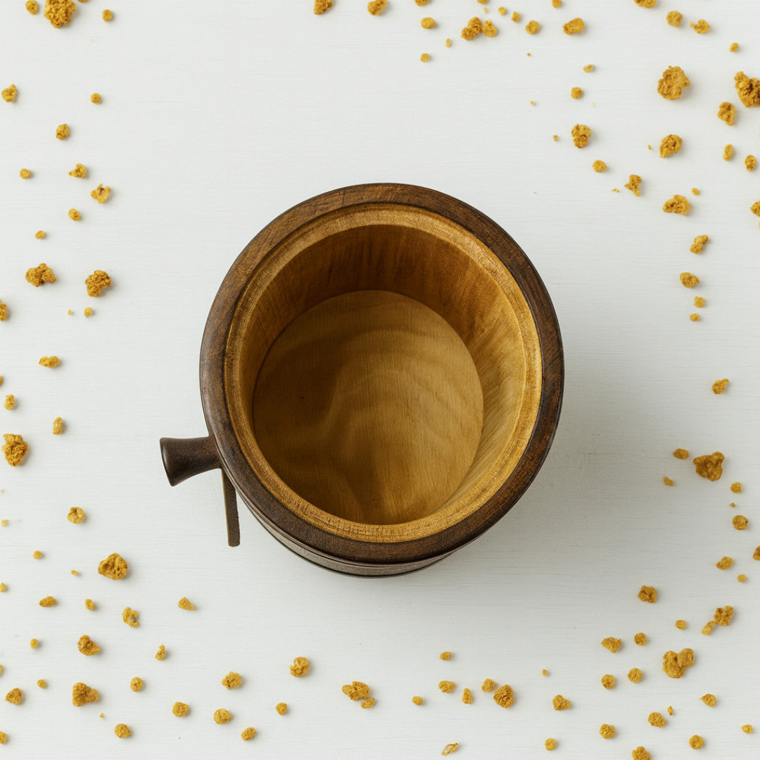 Handgemachte Holz-Vorratsdose – nachhaltiges Weihnachtsgeschenk